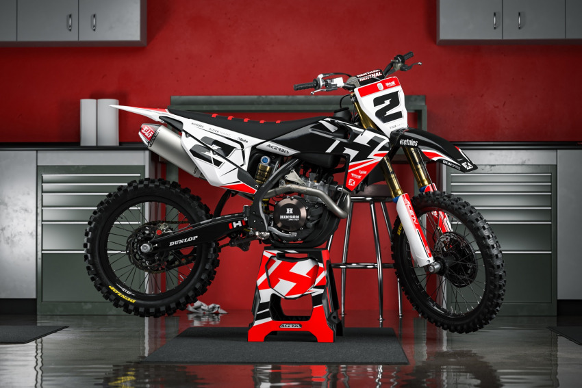 Husqvarna Dirt Bike Graphics COMET OMXGraphics