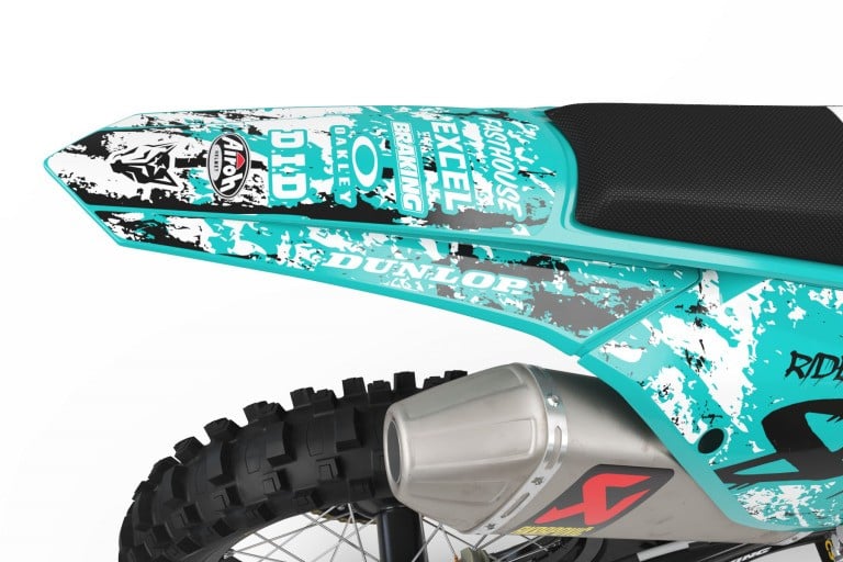 Ktm Rebel Graphics Kit Teal Omxgraphics