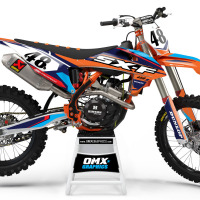 Multi color Custom dirt bike set for KTM