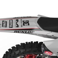 Custom HondaCustom Honda Motocross Graphics Tonus Grey Tail