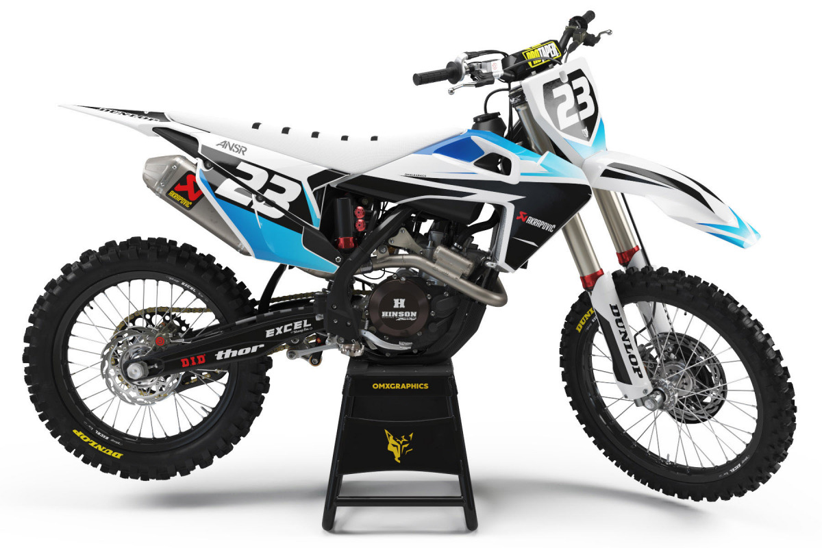 Graphics Kit For Husqvarna 'core Blue' – Omxgraphics