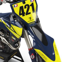Custom Husqvarna Motocross Graphics Tonus Y Front