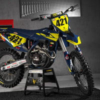 Custom Husqvarna Motocross Graphics Tonus Y Promo