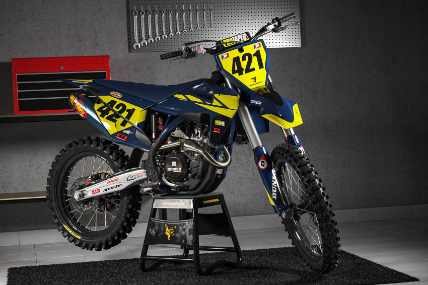 Custom Husqvarna Motocross Graphics Tonus Y Promo