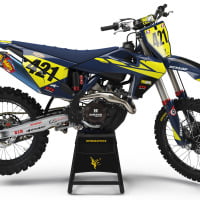 Custom Husqvarna Motocross Graphics Tonus