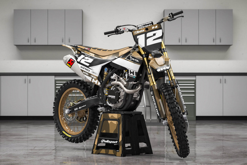 Custom husqvarna motocross graphics shades promo