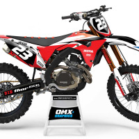 Honda Motocross Graphics CHOISE Red