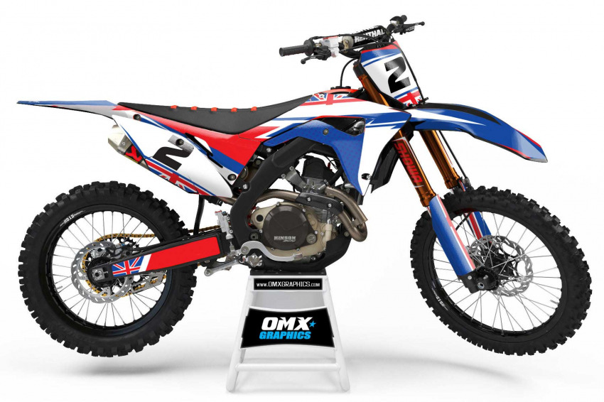 Honda Mx Graphics PATRIOTS UK