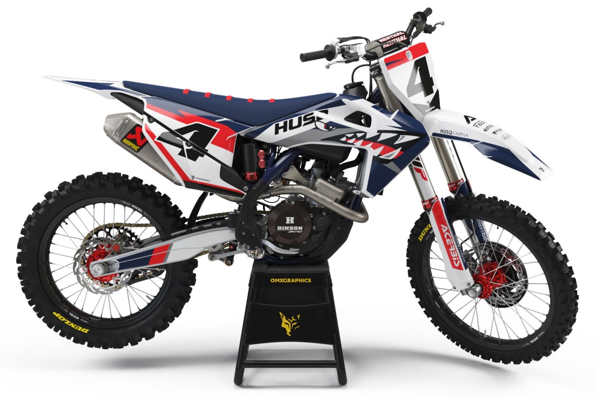 husqvarna dirt bike graphic