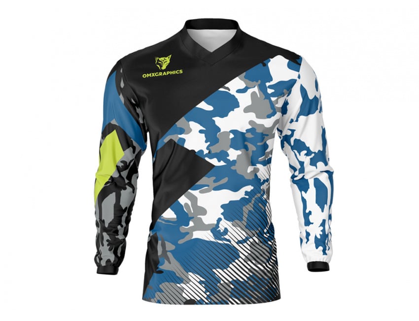 Custom Printed Motocross Jersey