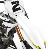 Suzuki Motocross Graphics PRIME White RMZ RM