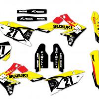 Suzuki Mx Graphics Zinger Yellow