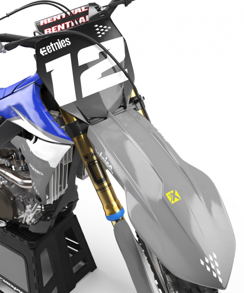 Top Quality Graphics Kit for Yamaha XT Lander front