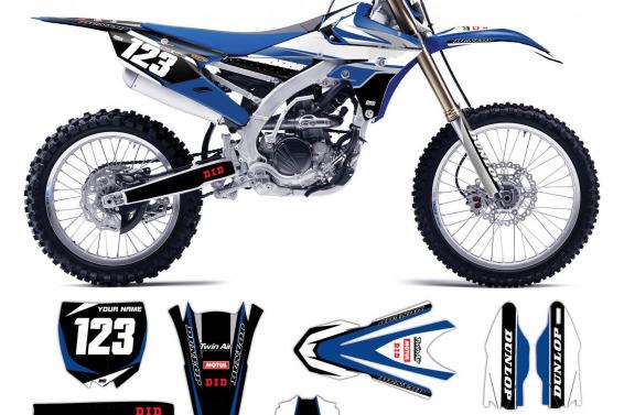 Blue Fox Kit Déco Moto/MX Decal Kit Yamaha DT50
