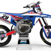 Premium Quality Graphics Kit for Yamaha WR 450 Dakar