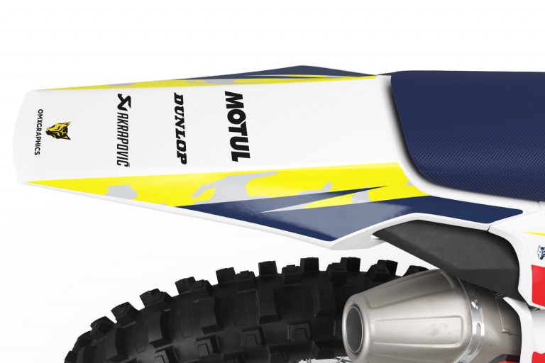 Mx Decals For Husqvarna TE300i - Boost Yellow – OMXGraphics