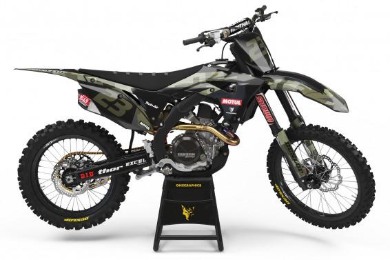 Honda Motocross Graphics Choise Camo