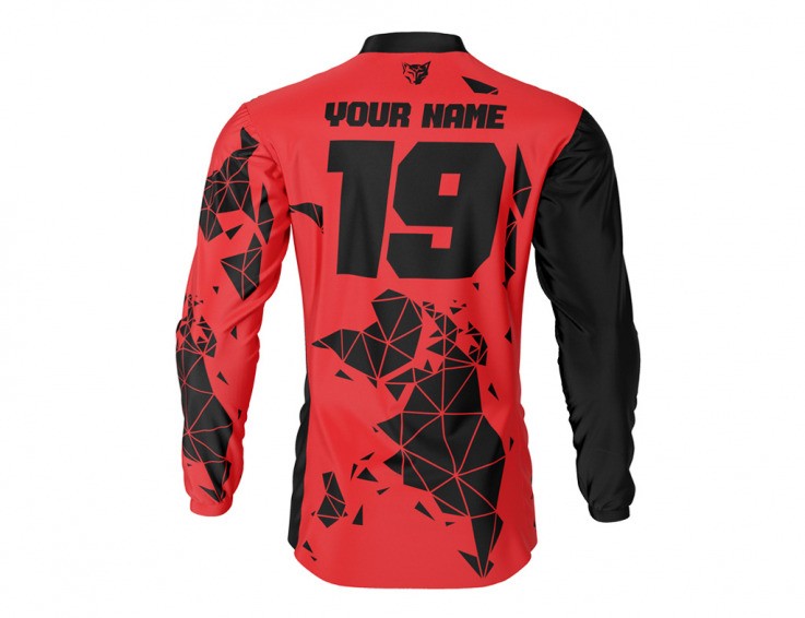 Custom Motocross BMX Jersey - UNITE Red – OMXGraphics