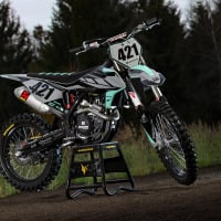 KTM MX Graphics Tonus Black