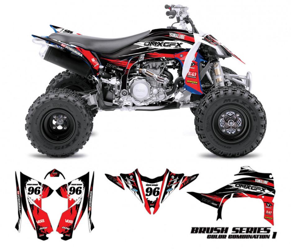 Yamaha Quad Graphics Kit Brush OMXGraphics