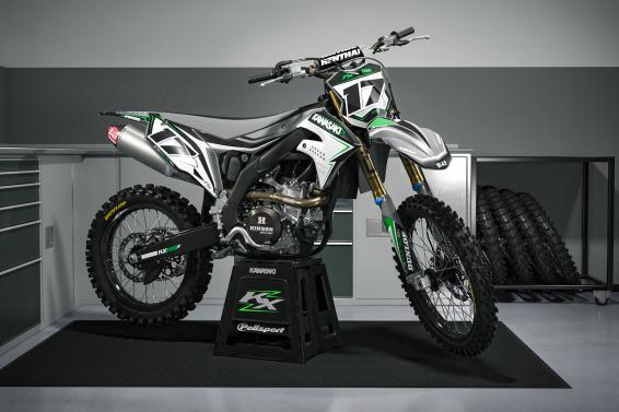 Custom Kawasaki Motocross Graphics STELLAR KX