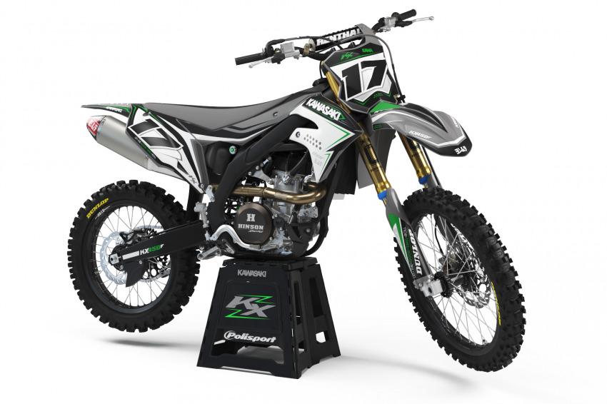 Custom Kawasaki Motocross Graphics STELLAR KX