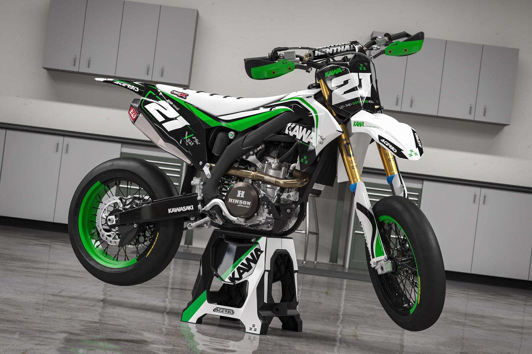 Super moto bike graphics by OMX Graphics Fully Customisable