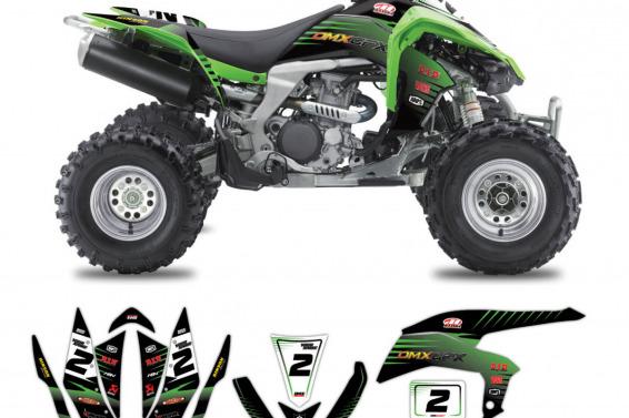 Kawasaki ATV Graphics EM
