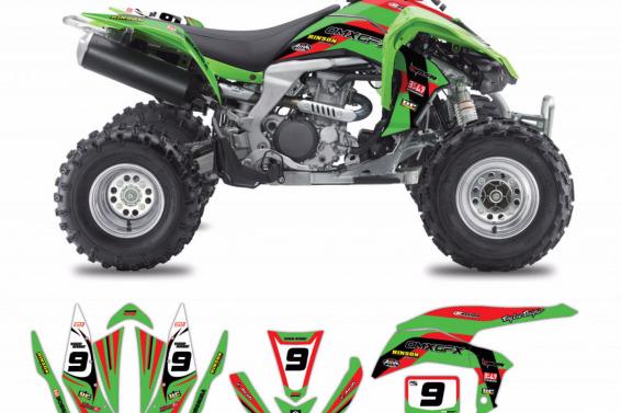 Kawasaki ATV Graphics Lines