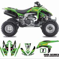 Kawasaki ATV Graphics NND Green