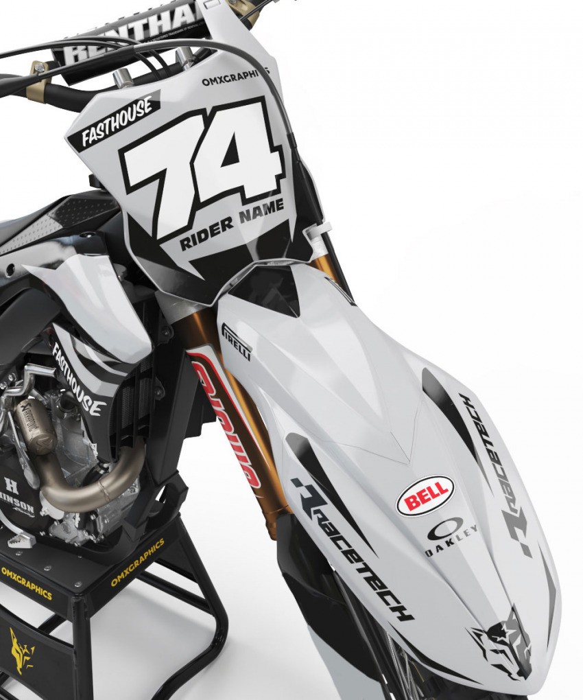 Kawasaki Motocross Graphics Gang