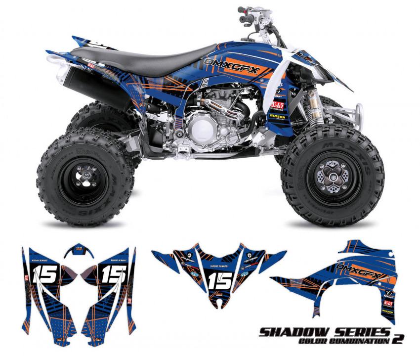 Yamaha ATV Graphics Shadow Blue