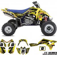 Suzuki ATV Graphics TT Yellow