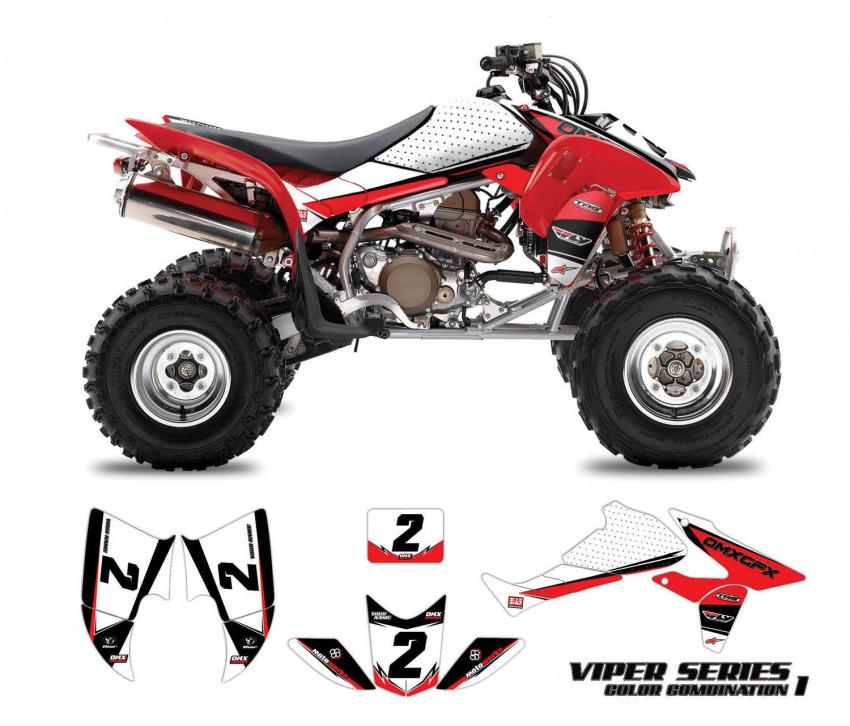 Honda ATV Graphics Viper