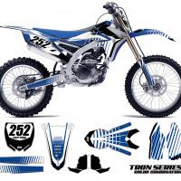 Yamaha Mx Decals Tron White