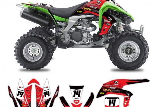 Kawasaki ATV Graphics Grid
