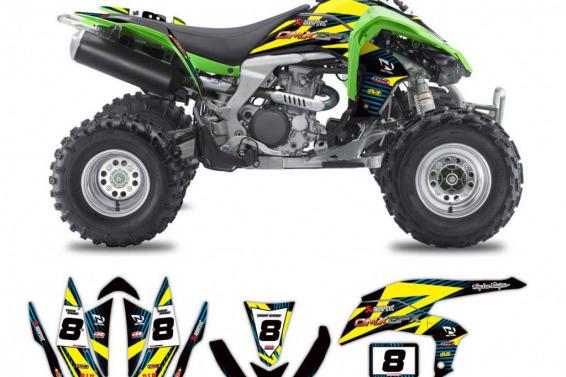 Kawasaki ATV Graphics TT