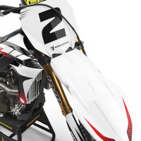 Top-notch Graphics Kit for Yamaha WR 450 Rally Front