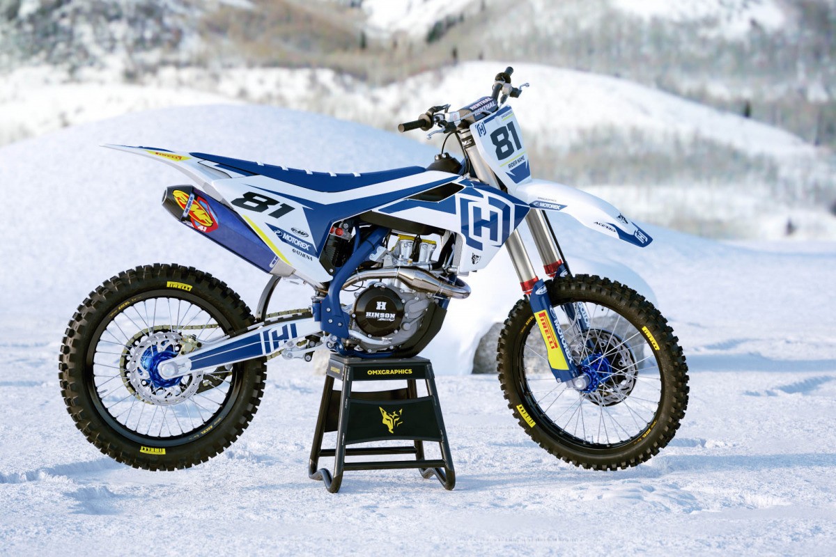 Husqvarna Mx Graphics Blizard Factory Promo