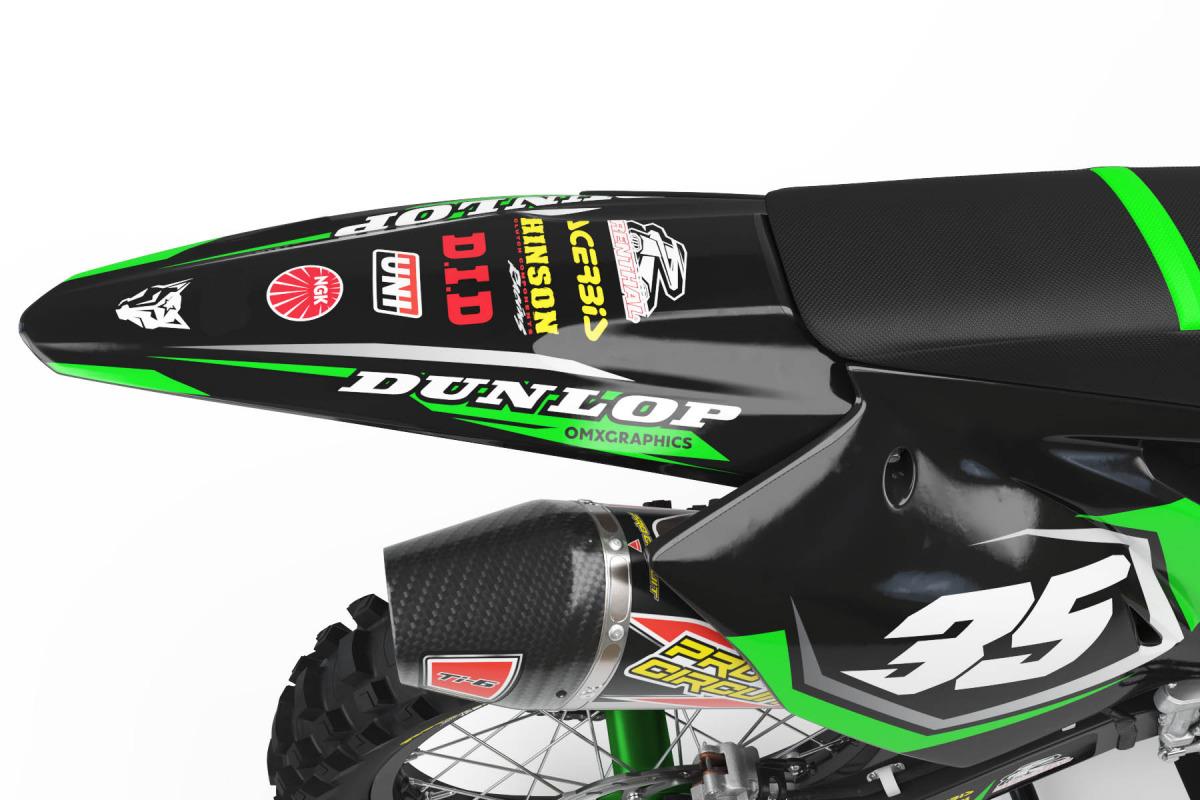 Modded Razor Graphics Kawasaki RAZOR Graphics Kit – OMXGraphics – Top Quality