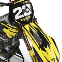Top-notch Mx Graphics Kit for Yamaha TTR 50 Front