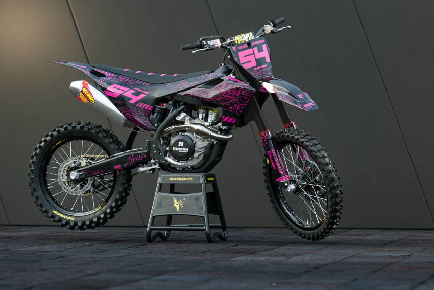 Husqvarna PULSE Graphics Kit Pink – OMXGraphics