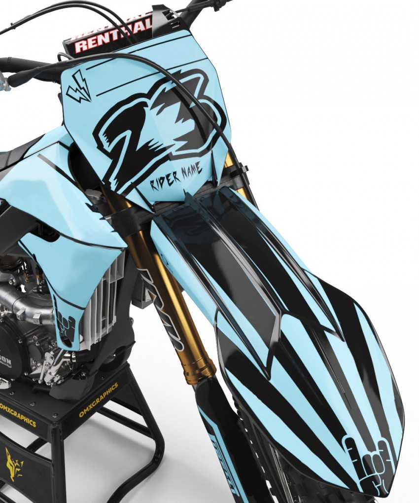 Best Graphics Kit for Yamaha DT 125R Front
