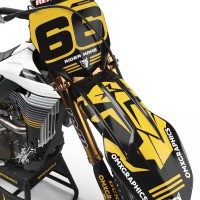 Dope Graphics for Yamaha WR450 Rally Front