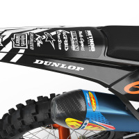 Custom MX Racing Graphics set for KTM - Back