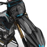 Premium Quality Graphics Kit for Yamaha YZ 125X Front