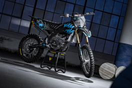 Yamaha Graphics Kit Crime Black Promo