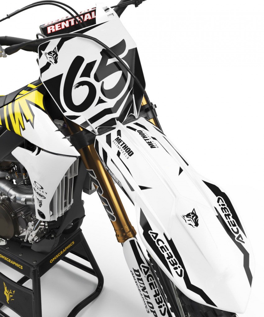 Top-notch Graphics for Yamaha YZ 250 X Front