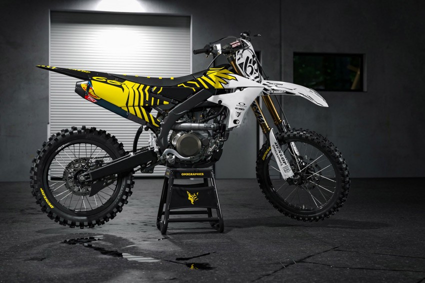 Top-notch Graphics for Yamaha YZ 250 X Promo