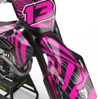 Husqvarna Motocross Graphics Blaze Pink Front